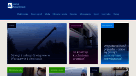 What Alejahandlowa.pl website looked like in 2020 (4 years ago)