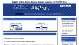 What Ampuk.co.uk website looked like in 2020 (4 years ago)