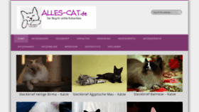 What Alles-cat.de website looked like in 2020 (4 years ago)