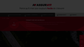 What Assurvit.fr website looked like in 2020 (4 years ago)
