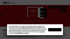 What Audizentrum-frankfurt.de website looked like in 2020 (4 years ago)