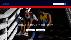 What Asics.se website looked like in 2020 (4 years ago)
