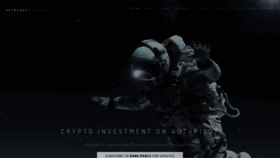 What Astronaut.capital website looked like in 2020 (4 years ago)