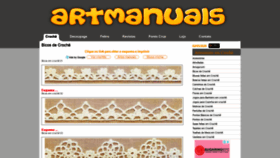 What Artmanuais.com.br website looked like in 2020 (4 years ago)