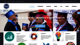 What Atmu.edu.az website looked like in 2020 (4 years ago)