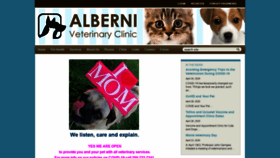 What Albernivet.com website looked like in 2020 (3 years ago)