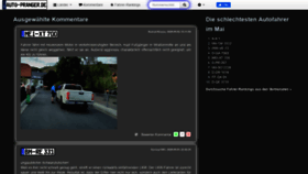 What Auto-pranger.de website looked like in 2020 (4 years ago)