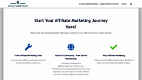 What Affiliate-marketing-biz.com website looked like in 2020 (4 years ago)