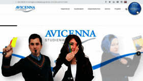 What Avicenna-studienwerk.de website looked like in 2020 (4 years ago)