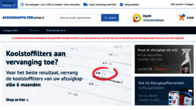 What Afzuigkapfilterwinkel.nl website looked like in 2020 (3 years ago)