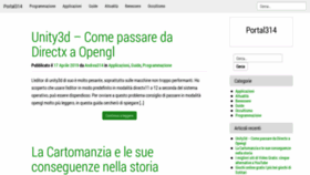 What Andrea314.eu website looked like in 2020 (4 years ago)