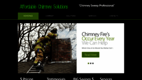 What Affordablechimneysolutions.com website looked like in 2020 (4 years ago)
