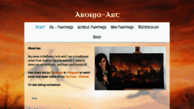 What Aronjaart.com website looked like in 2020 (4 years ago)