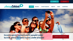 What Amiciziecattoliche.com website looked like in 2020 (3 years ago)