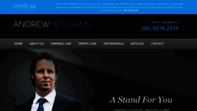 What Andrewwilliamslawyer.com.au website looked like in 2020 (4 years ago)