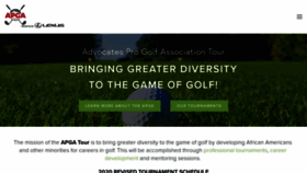 What Apgatour.org website looked like in 2020 (4 years ago)