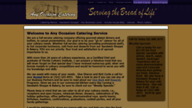 What Anyoccasioncateringservice.com website looked like in 2020 (3 years ago)