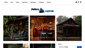 What Arkihome.com website looked like in 2020 (3 years ago)