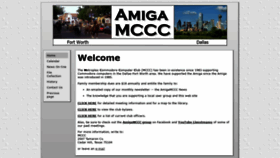 What Amigamccc.org website looked like in 2020 (3 years ago)