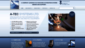 What A-tec-systems.co.uk website looked like in 2020 (4 years ago)