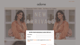 What Adornewholesale.com.au website looked like in 2020 (3 years ago)