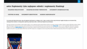 What Astrowww.pl website looked like in 2020 (3 years ago)