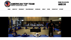 What Americantopteam.com website looked like in 2020 (4 years ago)