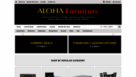 What Alohafurniture.net website looked like in 2020 (4 years ago)