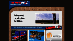 What Actionboxinc.com website looked like in 2020 (4 years ago)