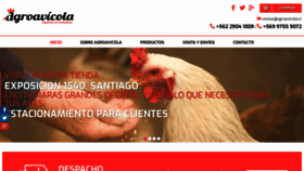 What Agroavicola.cl website looked like in 2020 (3 years ago)