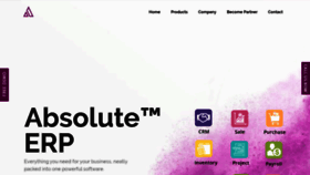What Absolutewebtech.com website looked like in 2020 (3 years ago)