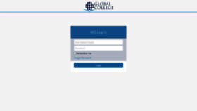 What Admin.globalcollege.edu.np website looked like in 2020 (3 years ago)
