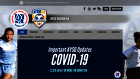What Ayso58.org website looked like in 2020 (3 years ago)
