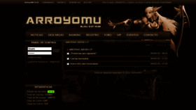 What Arroyomu.net website looked like in 2020 (4 years ago)