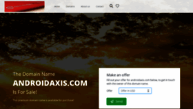 What Androidaxis.com website looked like in 2020 (3 years ago)