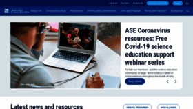 What Ase.org.uk website looked like in 2020 (4 years ago)