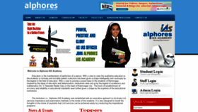What Alphores.unicampus.in website looked like in 2020 (3 years ago)