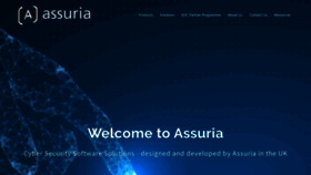 What Assuria.com website looked like in 2020 (4 years ago)