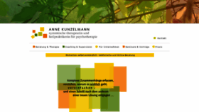What Annekunzelmann.de website looked like in 2020 (4 years ago)