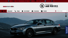 What Autosalon24.pl website looked like in 2020 (4 years ago)