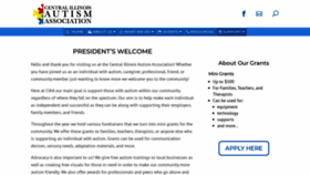 What Autismpeoria.com website looked like in 2020 (4 years ago)