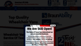 What Americanliftaids.com website looked like in 2020 (4 years ago)