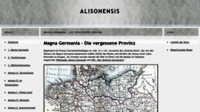 What Alisonensis.de website looked like in 2020 (4 years ago)
