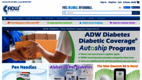 What Adwdiabetes.com website looked like in 2020 (4 years ago)