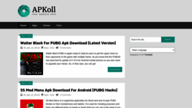 What Apkoll.com website looked like in 2020 (3 years ago)