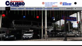 What Automotrizcoliseo.com website looked like in 2020 (3 years ago)