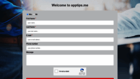 What Apptips.me website looked like in 2020 (3 years ago)