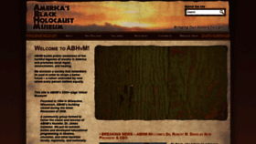 What Abhmuseum.org website looked like in 2020 (4 years ago)