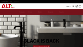What Alt-aqua.com website looked like in 2020 (4 years ago)