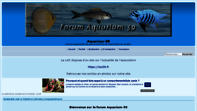 What Aquarium-59.com website looked like in 2020 (4 years ago)